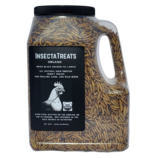 2 lbs USDA Certified Organic InsectaTreats
